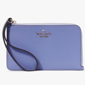 NWT Kate Spade Lucy Small L-zip Wristlet